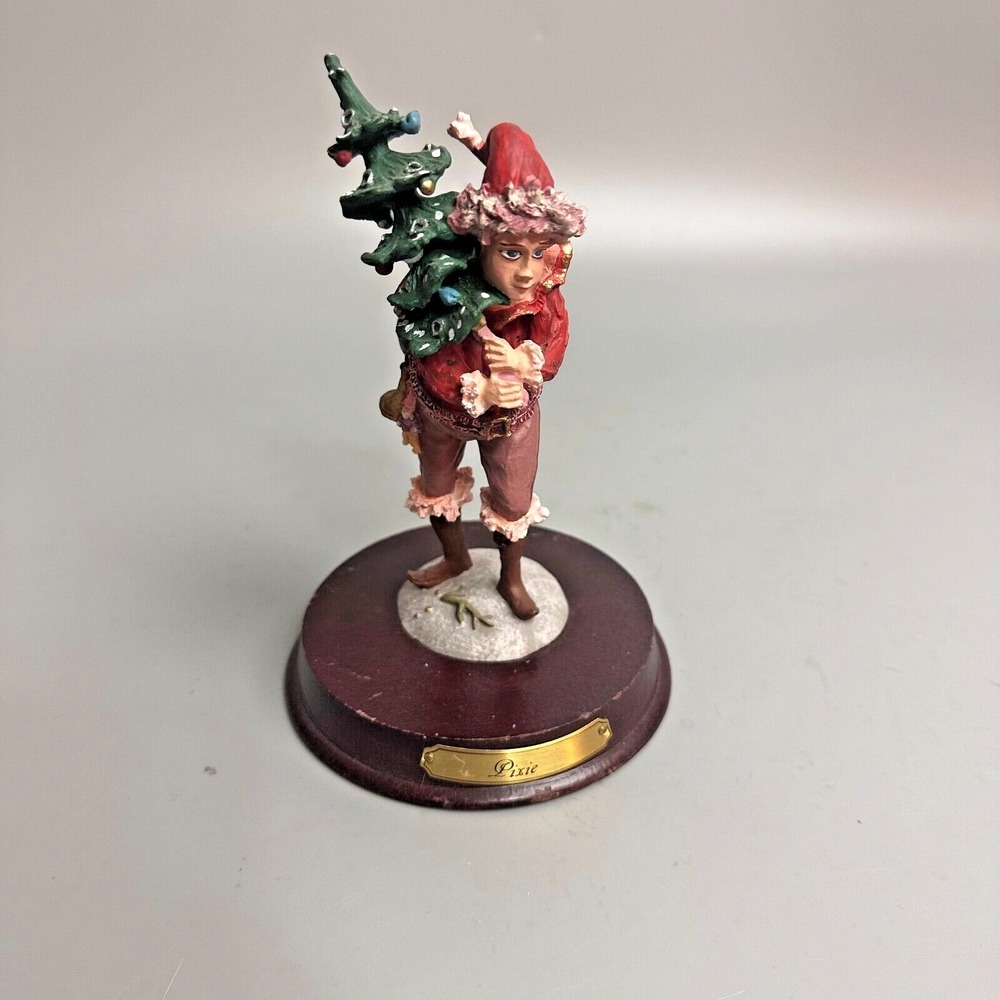 Duncan Royale History of Santa Claus Pixie Miniature‎ Figurine 1986 2nd Ed 6000